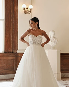 Enya Pink Handkerchief Gown